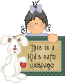 Kid-safe website - graphic made by Lalla