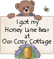 I got my Honey Lane Bear at Cozy cottage