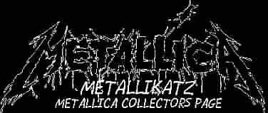 Metallica Collector's Page