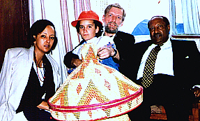Zewde in Addis 1995, see Family-Tree