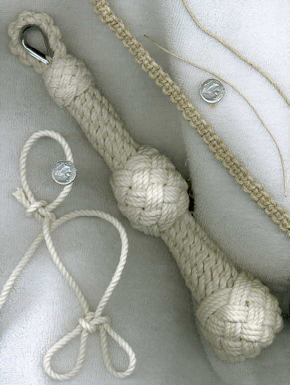 BOOKS ON KNOTS AND TALL SHIPS AND A FEW CORDS AND THIMBLES