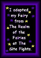 Adopt a Faerie at the Site Fights!! SHOUT IT OUT!