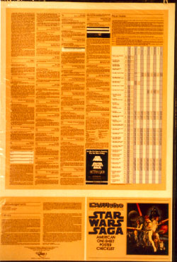 Back of the Trilogy Star Wars Poster