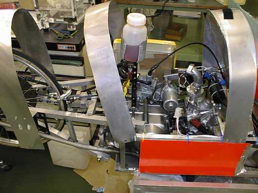 View of Aiming 2 engine