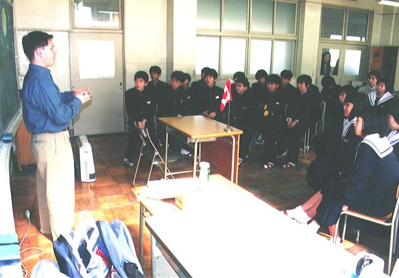 A very typical Japanese class