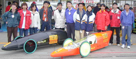 Ecoran members of the 2000 Suzuka edition