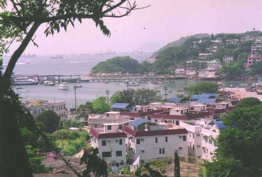 A small village on the Lamma Island