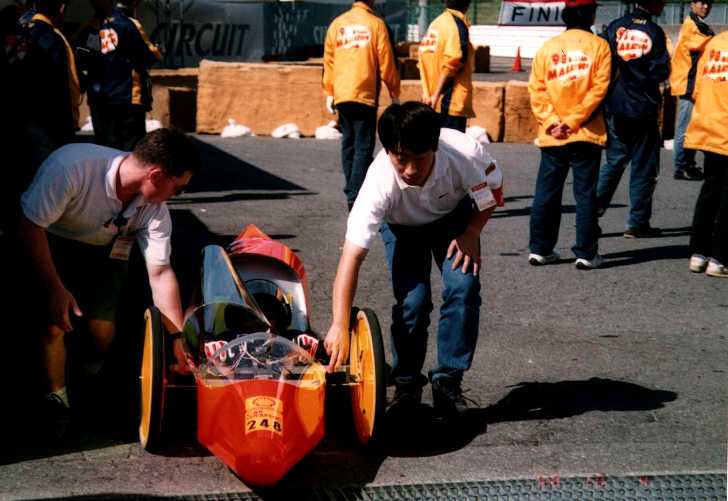 Uozaki and I are bringing Aiming 2 to the start gate