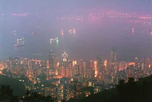 Super view in Hong Kong