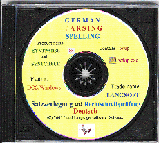[german parser, spelling]
