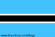 {Botswana Flag}