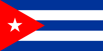 {Cuban flag}
