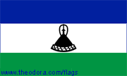 {Lesotho Flag}