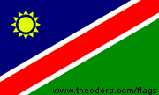 {Namibia Flag}