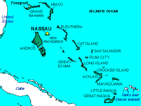 {Bahamas Map}