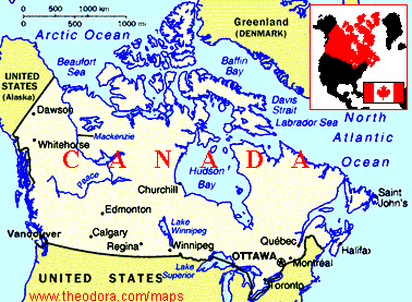 {Canada Map}
