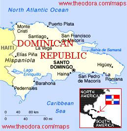{Dominican Republic Map}