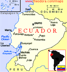 {Ecuador Map}