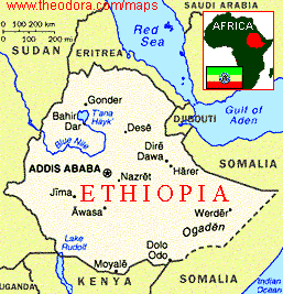 {Ethiopia Map}