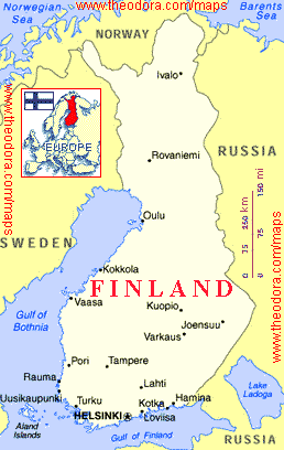 {Finland Map}