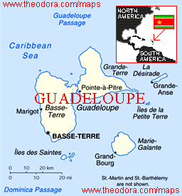 {Guadeloupe Map}