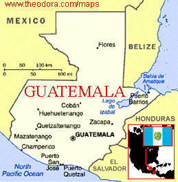 {Guatemala Map}