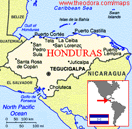 {Honduras Map}