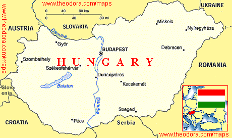 {Hungary Map}