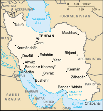 {Iranian map}