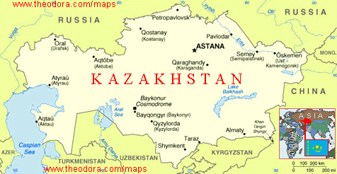 {Kazakhstan Map}