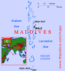 {Maldives Map}