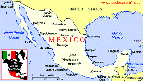 {Mexico Map}