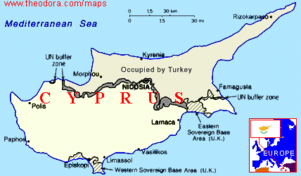 {Cyprus Map}