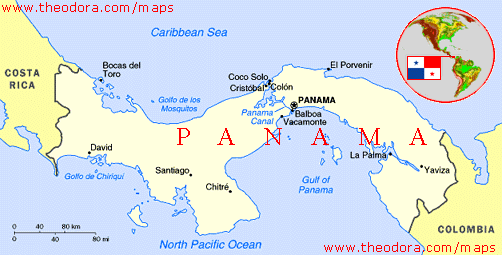 {Panama Map}