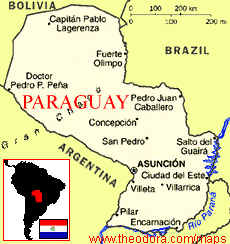 {Paraguay Map}