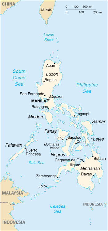 {Filipino map}