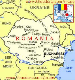 {Romania Map}