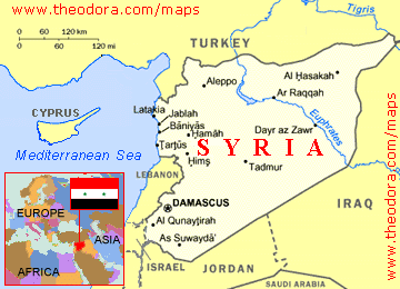 {Syria Map}