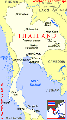 {Thailand Map}
