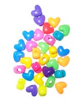 Pony Heart Beads