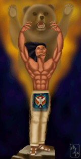 Beorn and Chumani - Guardian of Bears and Guardian of Native Americans