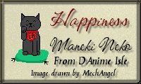 Black Maneki Neko - They are the talismans against evil. This belief might have originated from the legend of the magical black cat.