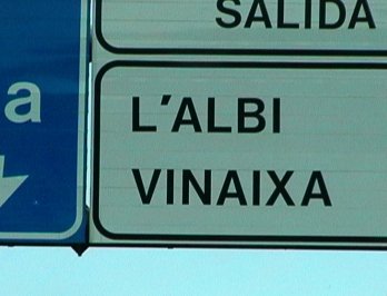 AlBi Road Sign