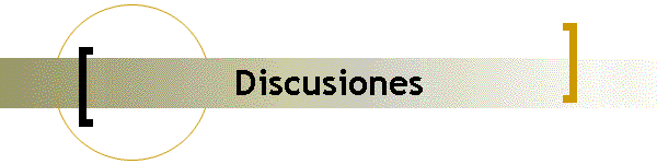 Discusiones