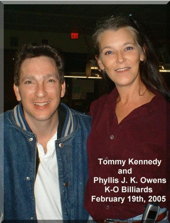 Tommy Kennedy and Owner of KO Phyllis J K Owens