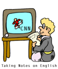 listening 
to English