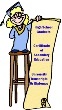 academic credentials