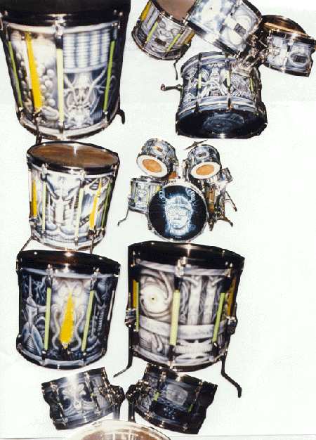 The James Dean Davis Drum Set