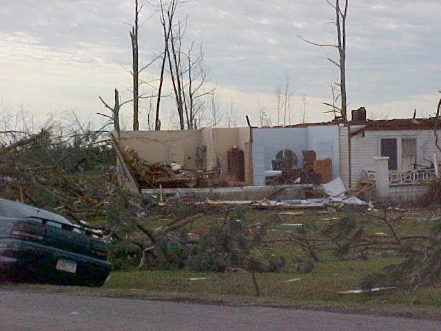 Map of November 10, 2002, Tornado