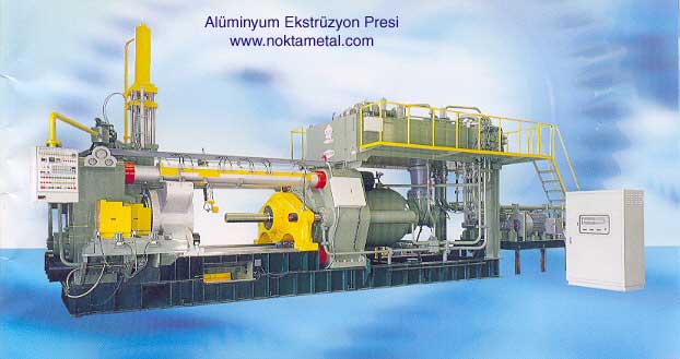aluminium extrusion press al�minyum ekstr�zyon presi